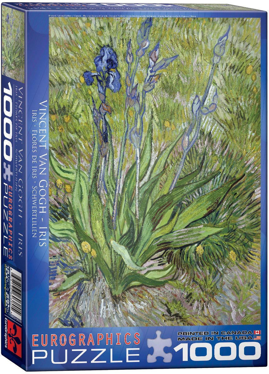 EuroGraphics Puzzles Iris by Vincent Van Gogh