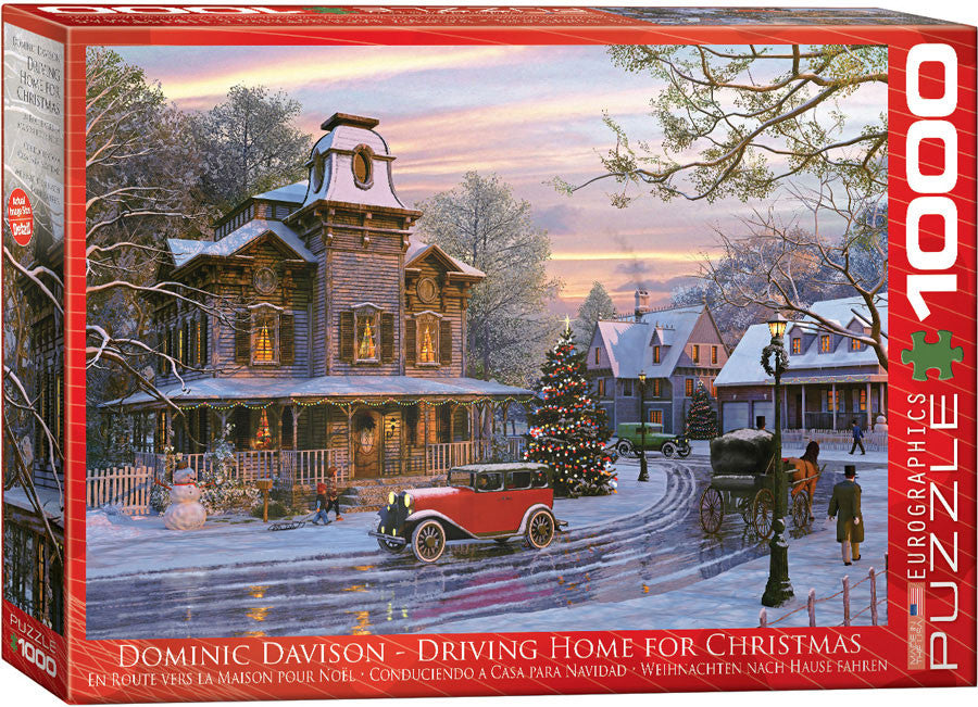 EuroGraphics Puzzles Driving Home for Christmas by Dominic Davison