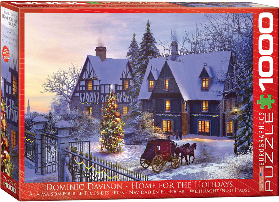 EuroGraphics Puzzles Home for the Holidays by Dominic Davison