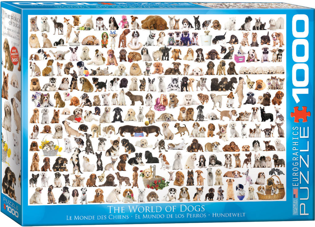 EuroGraphics Puzzles The World of Dogs