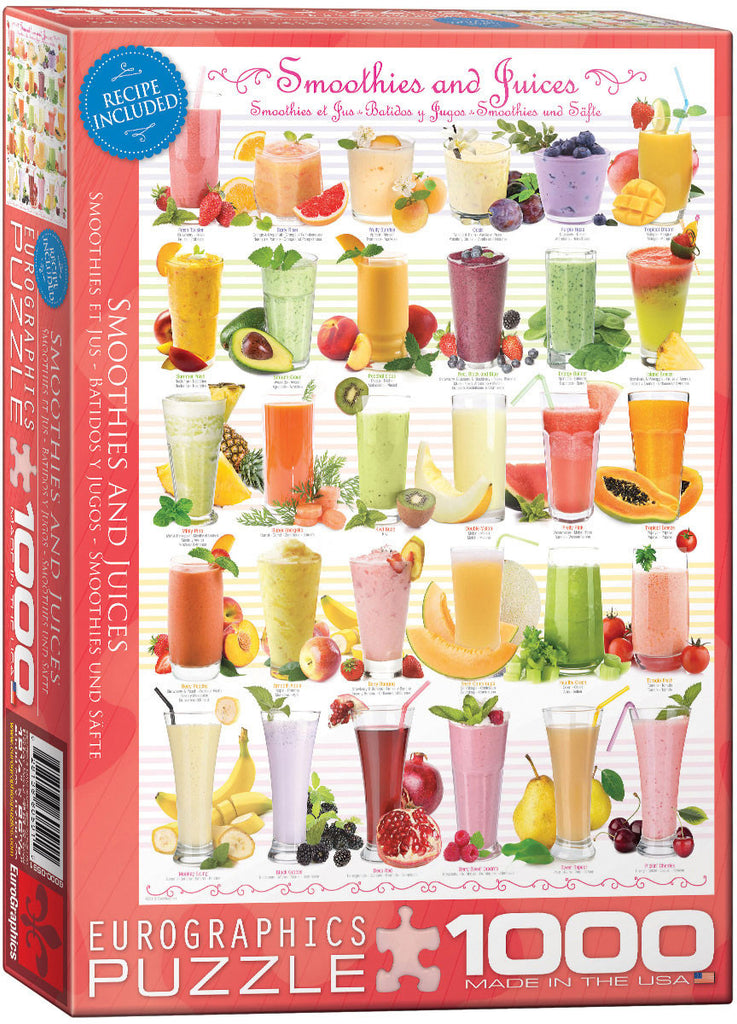EuroGraphics Puzzles Smoothies & Juices