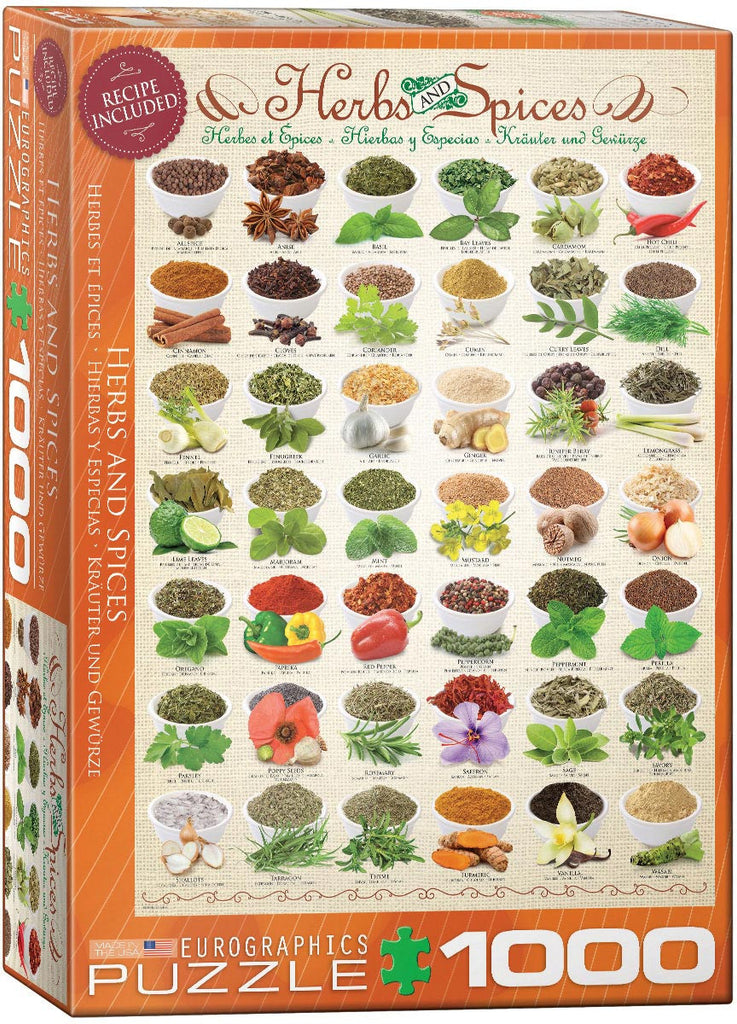 EuroGraphics Puzzles Herbs & Spices