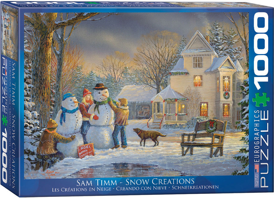 EuroGraphics Puzzles Snow Creations by Sam Timm