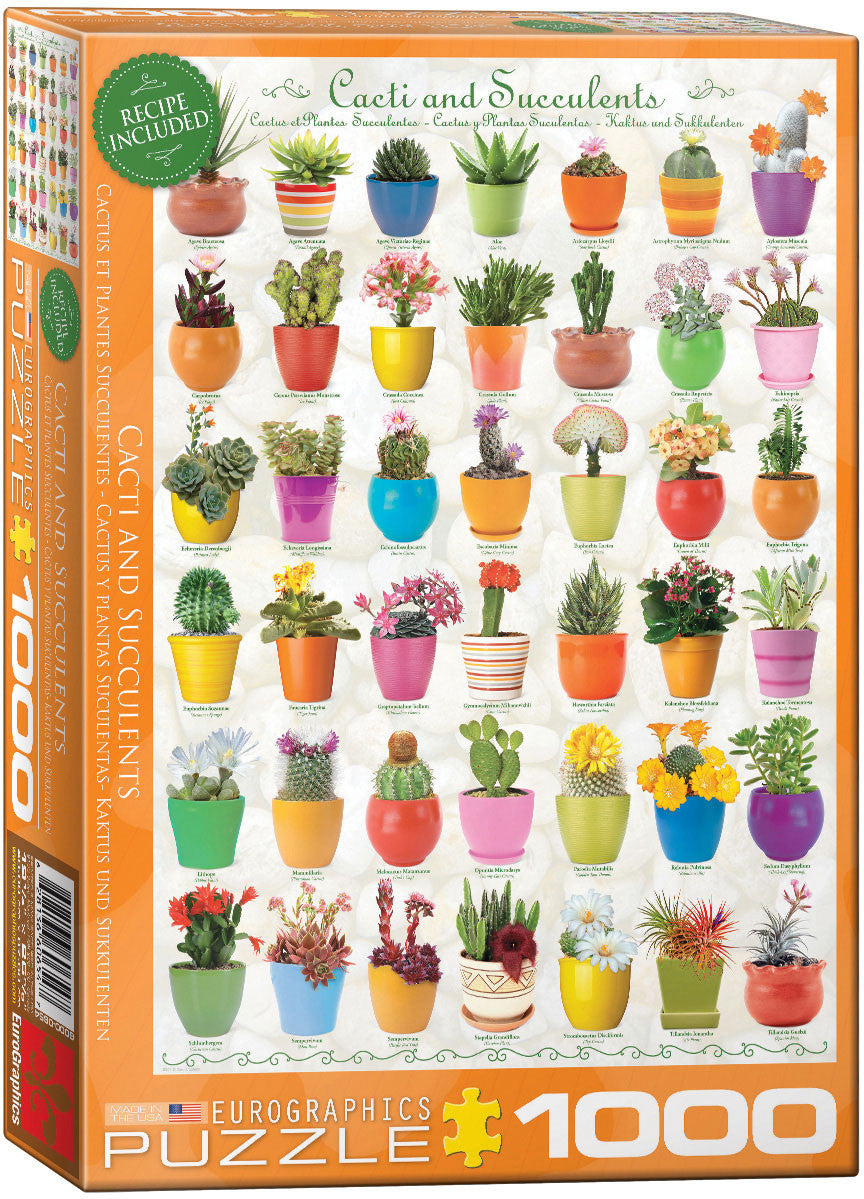 EuroGraphics Puzzles Cacti & Succulents