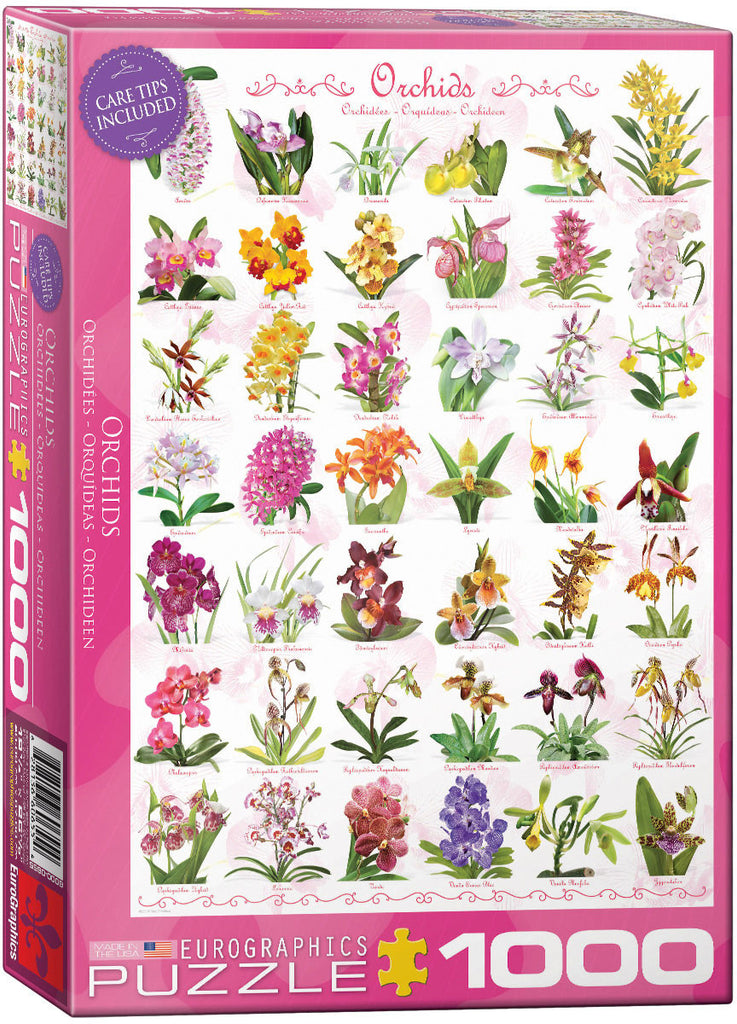 EuroGraphics Puzzles Orchids