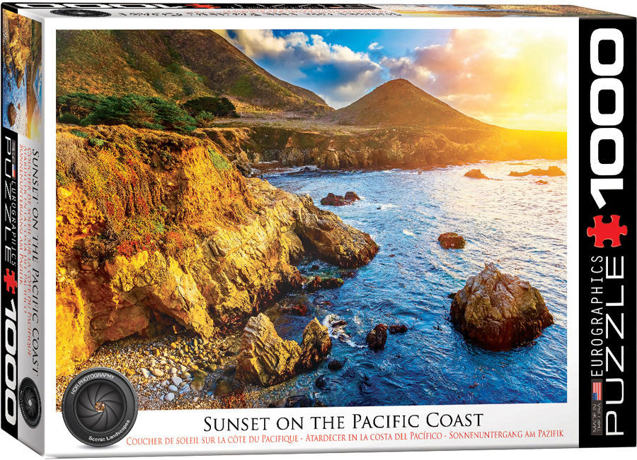 EuroGraphics Puzzles Sunset on the Pacific Coast