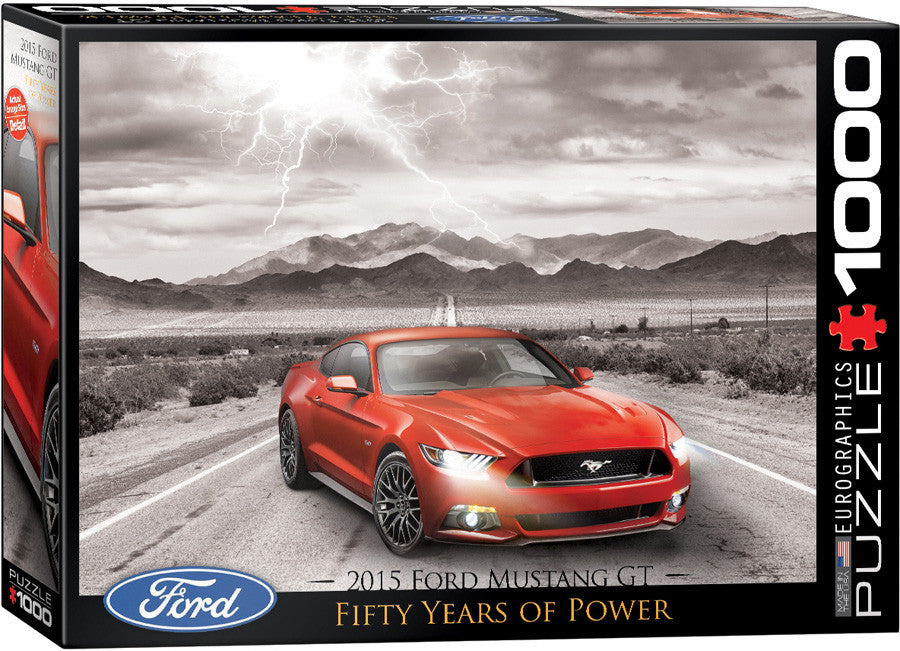 EuroGraphics Puzzles Fifty Years of Power-2015 Ford Mustang