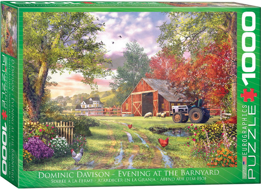 EuroGraphics Puzzles Evening at the Barnyard by Dominic Davison