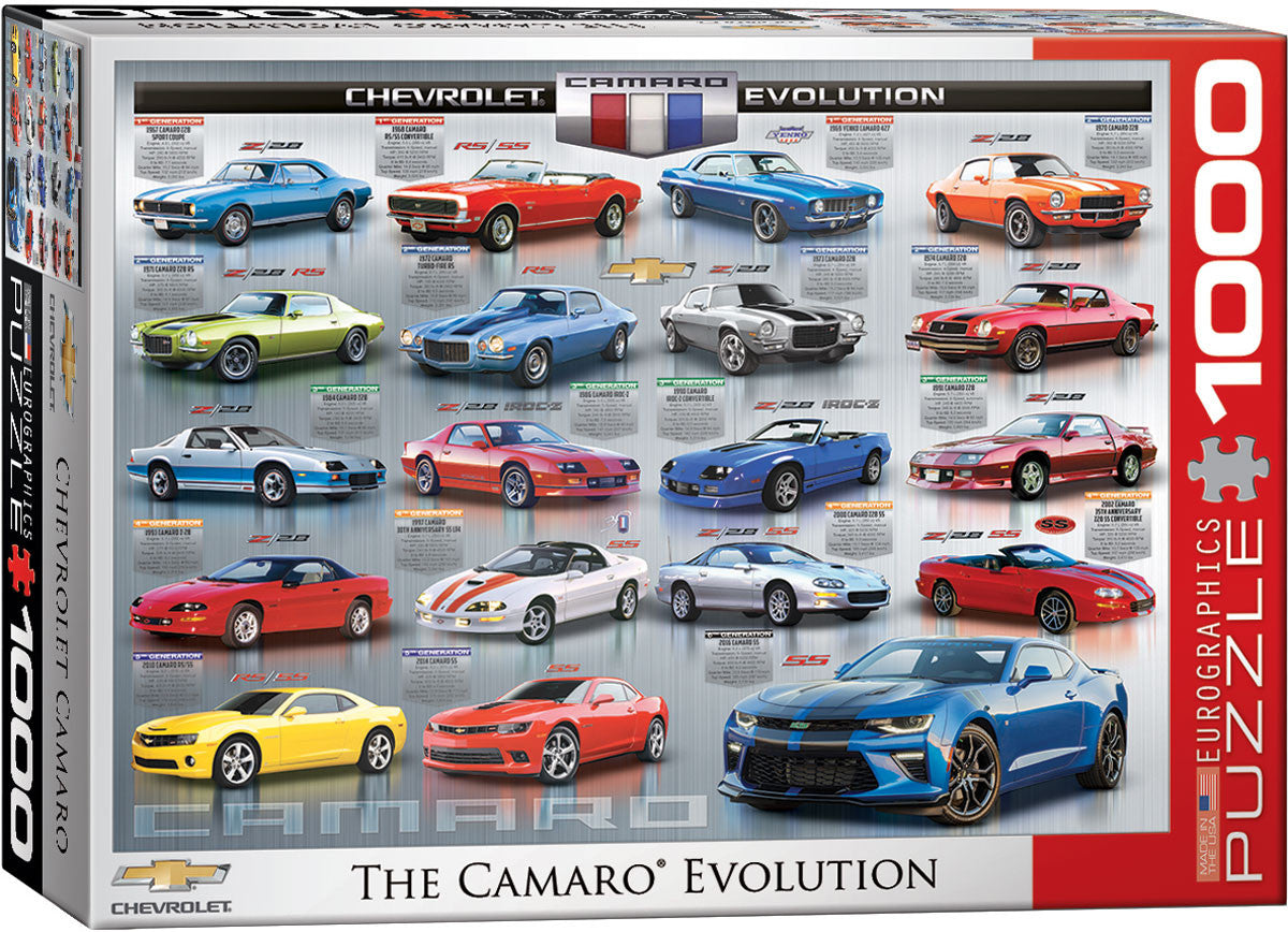 EuroGraphics Puzzles Chevrolet Camaro Evolution