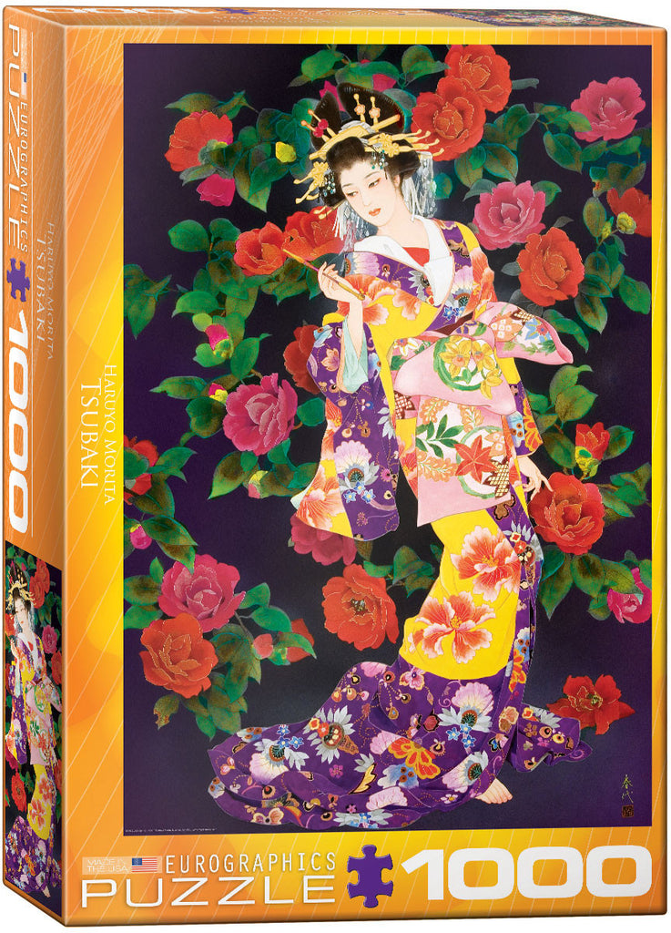 EuroGraphics Puzzles Tsubaki by Haruyo Morita