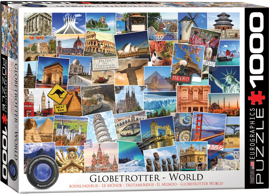 EuroGraphics Puzzles World- Globetrotter