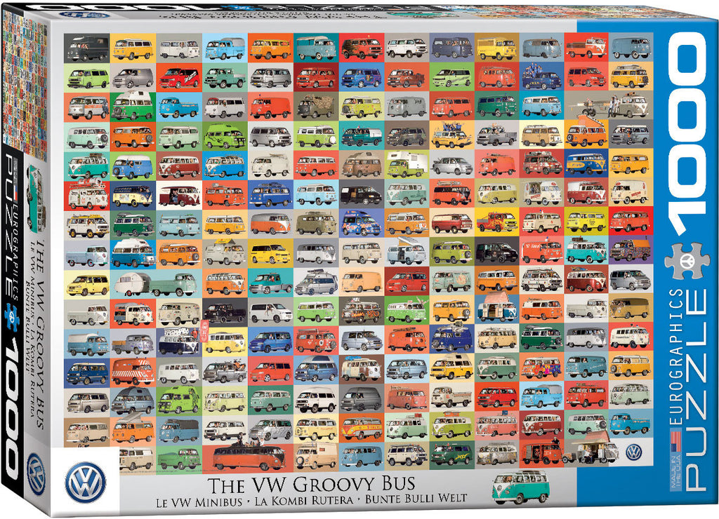 EuroGraphics Puzzles The VW Groovy Bus