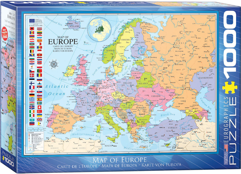 EuroGraphics Puzzles Map of Europe