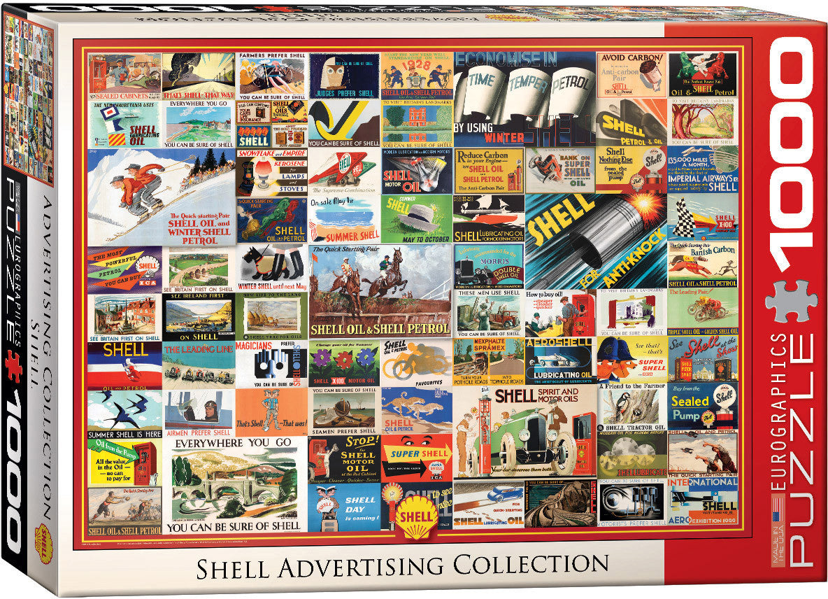 EuroGraphics Puzzles Shell Heritage Collection