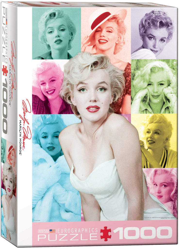 EuroGraphics Puzzles Marilyn Monroe -Color Portraits