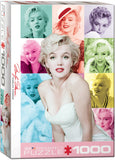 EuroGraphics Puzzles Marilyn Monroe -Color Portraits