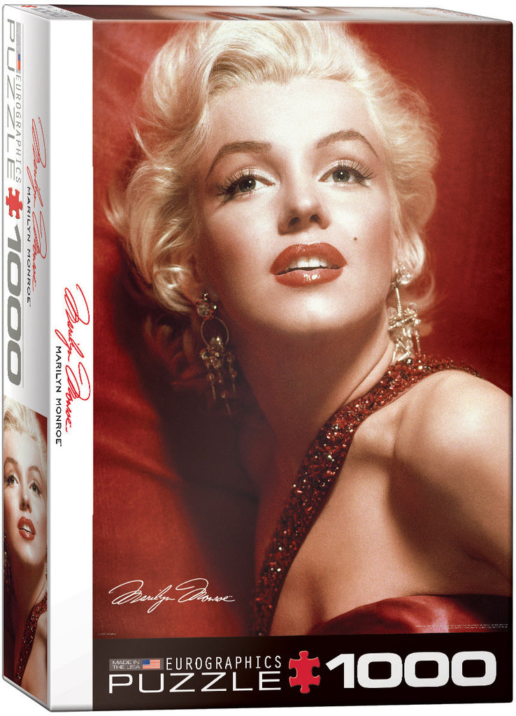 EuroGraphics Puzzles Marilyn Monroe - Red Portrait