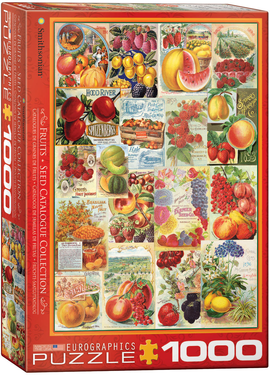 EuroGraphics Puzzles Fruits - Seed Catalogue