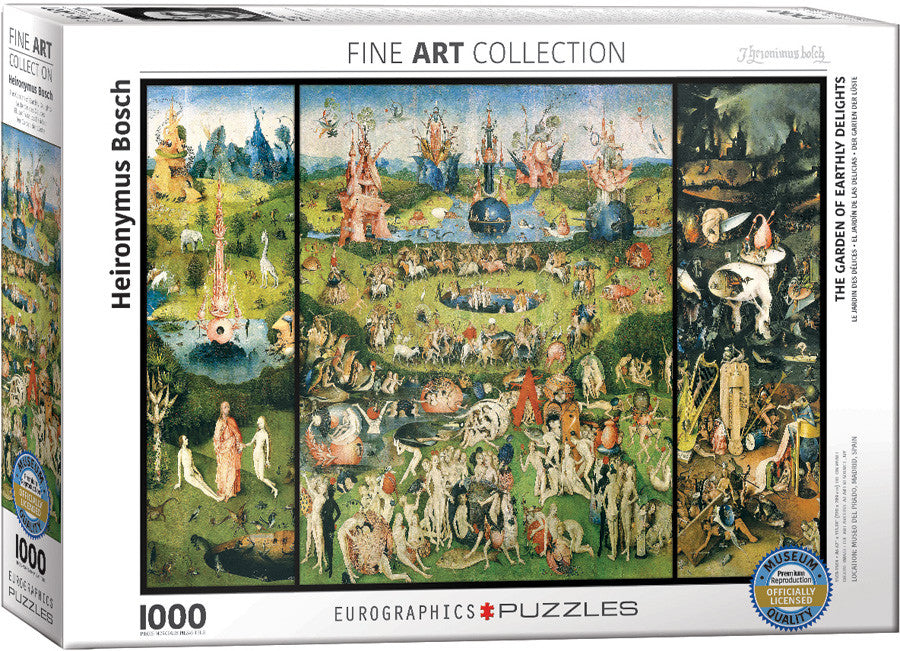 EuroGraphics Puzzles The Garden of Earthly Delights by Hieronimous Bosch