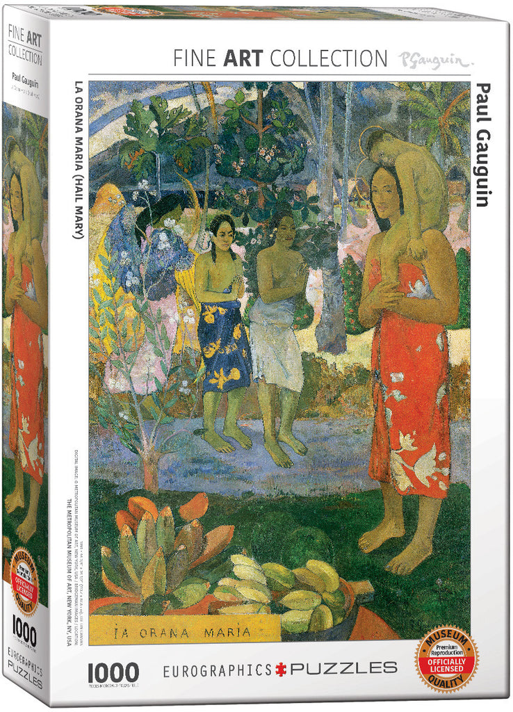 EuroGraphics Puzzles La Oranga Maria (Hail Mary)by Paul Gauguin