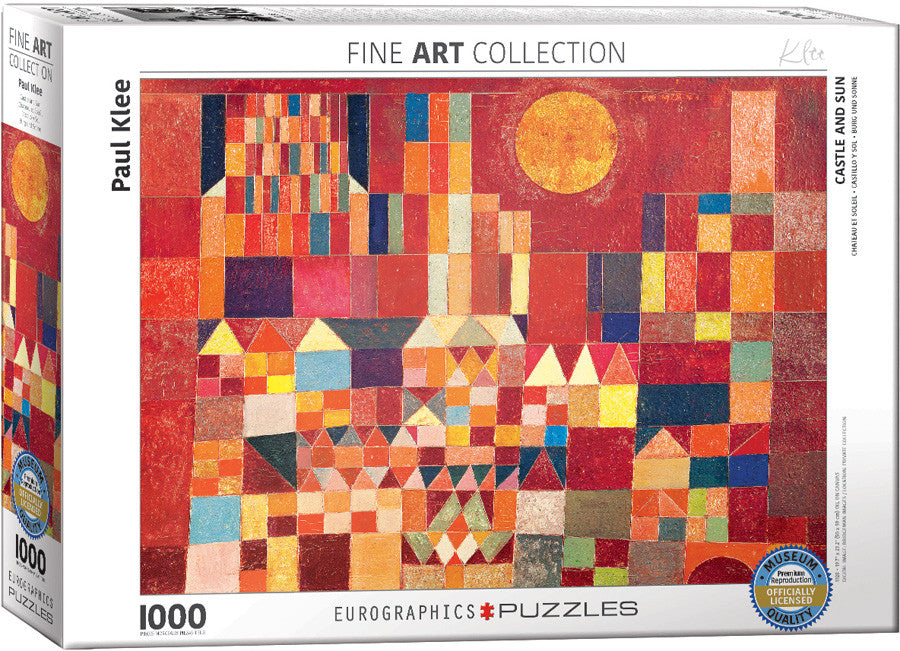 EuroGraphics Puzzles Castle and Sunby Paul Klee