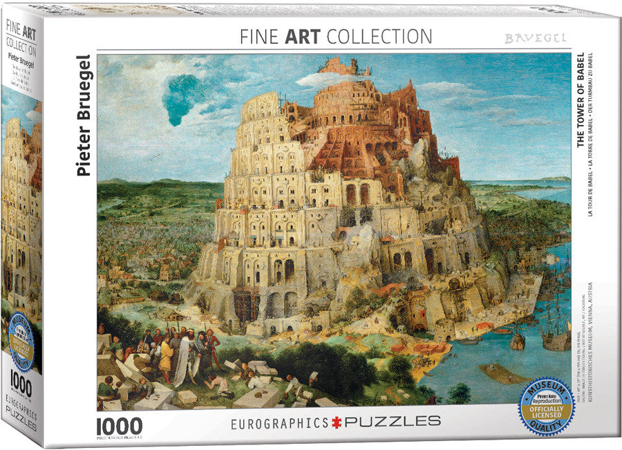 EuroGraphics Puzzles Tower of BabelbyPieter Bruegel