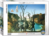 EuroGraphics Puzzles Swans Reflection Elephantsby Salvador Dali