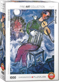 EuroGraphics Puzzles The Blue Violinist by Marc Chagall