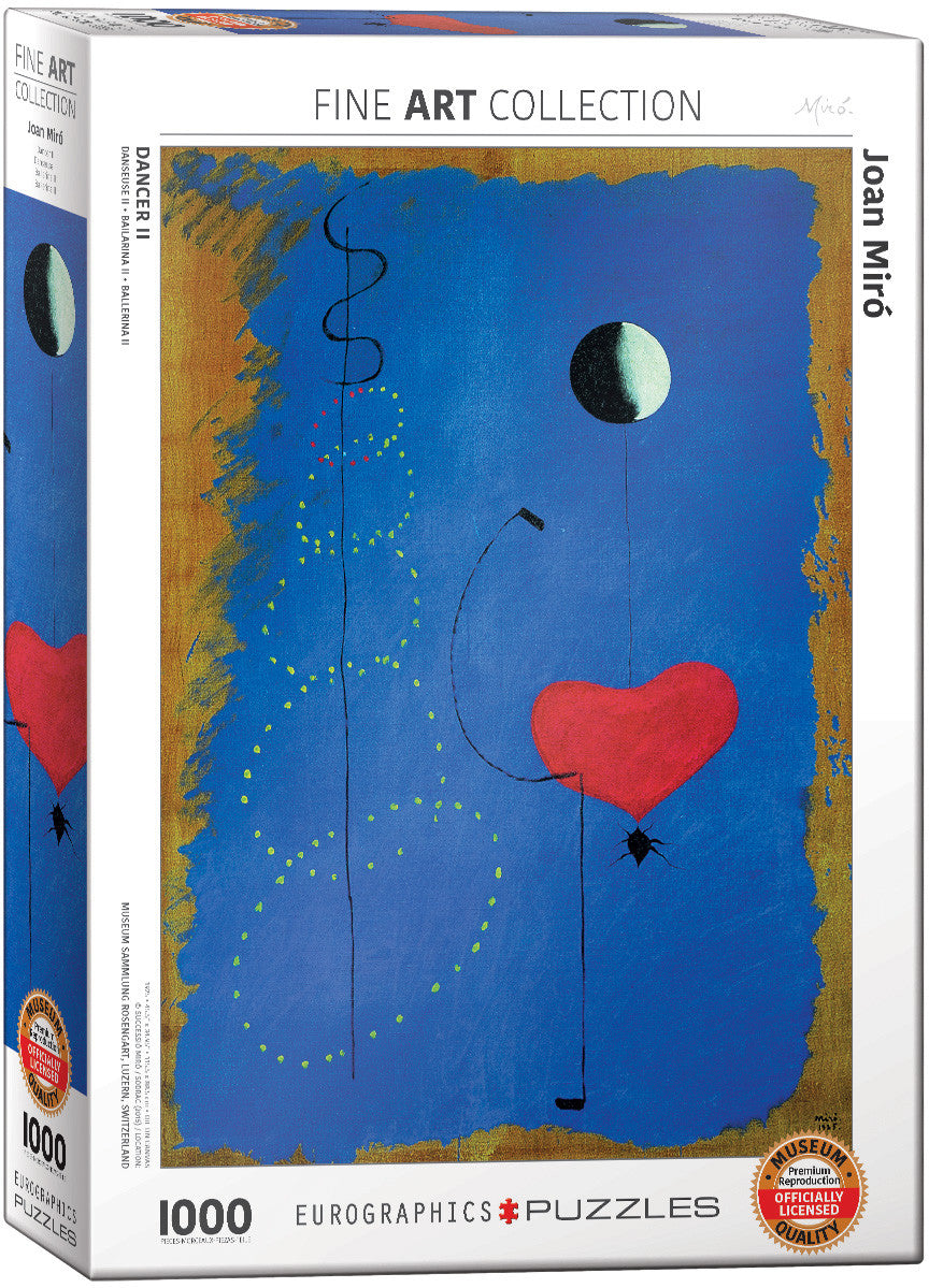 EuroGraphics Puzzles Dancer II by Joan Miro