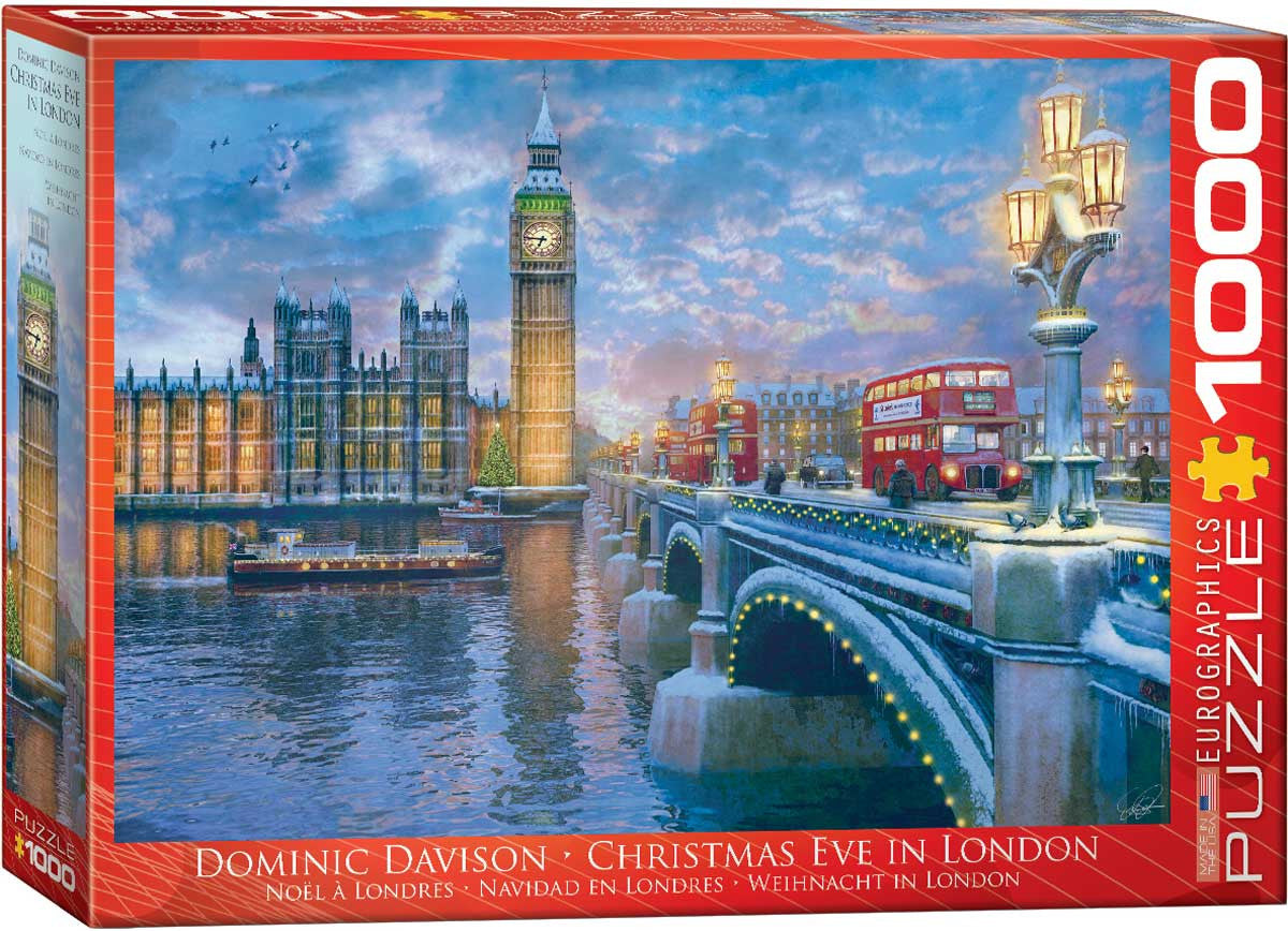 EuroGraphics Puzzles Christmas Eve in London by Dominic Davison