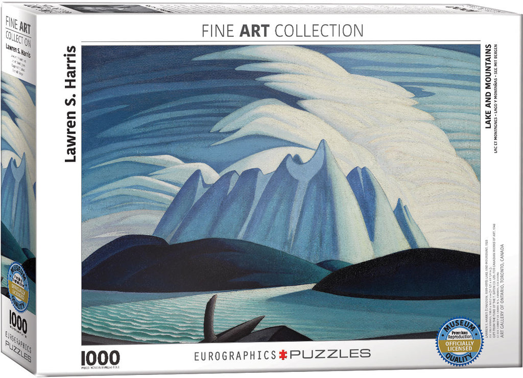 EuroGraphics Puzzles Lake and Mountainby Lawren Harris