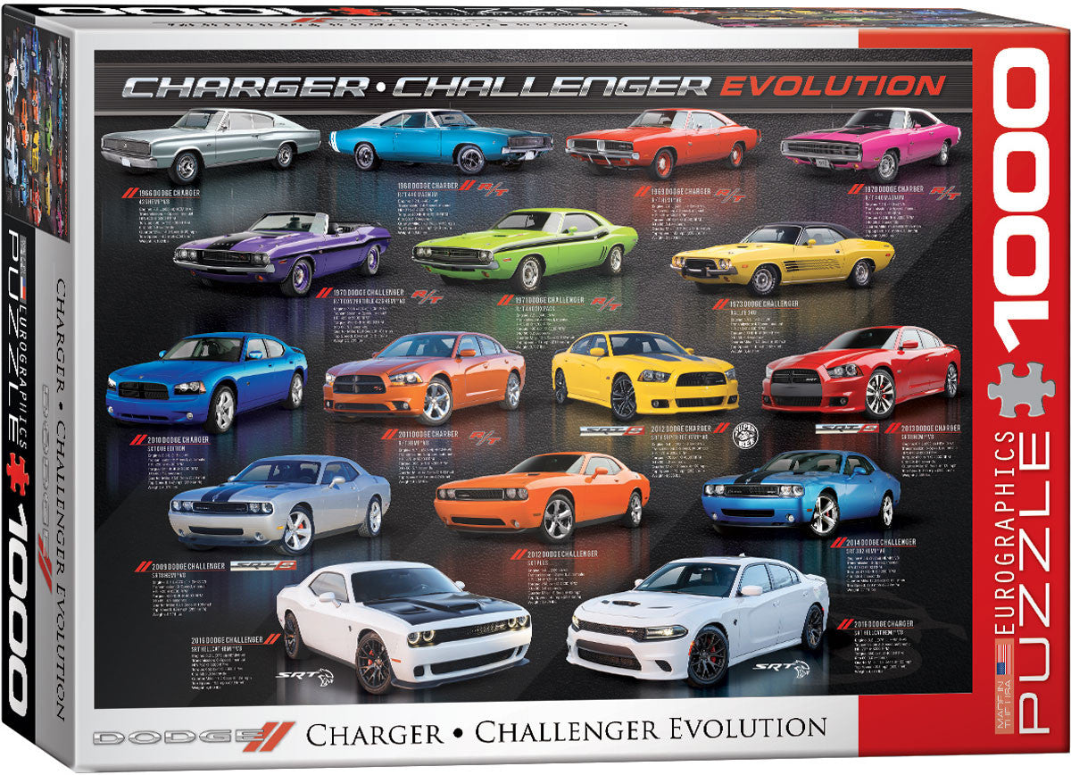 EuroGraphics Puzzles Dodge Charger / Challenger Evolution