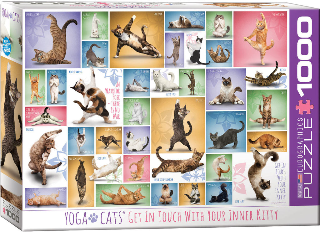 EuroGraphics Puzzles Yoga Cats