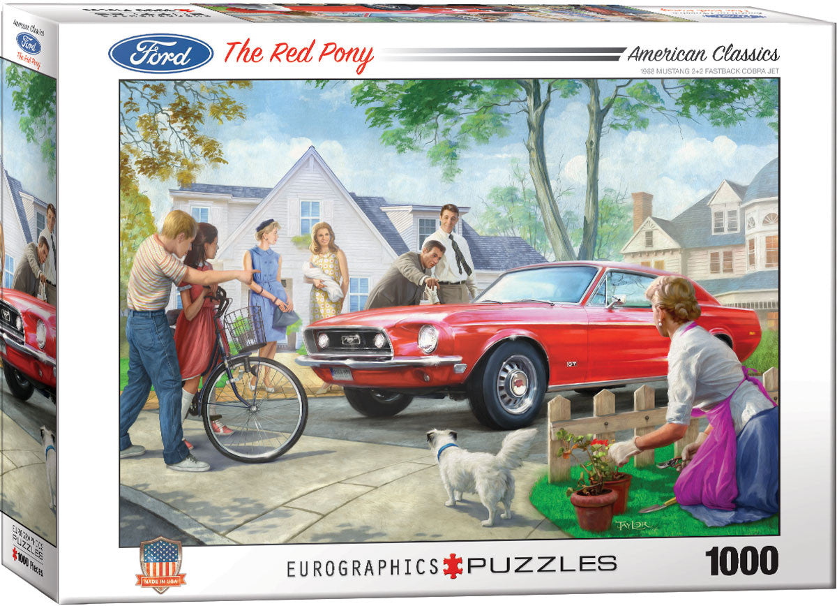 EuroGraphics Puzzles The Red Pony