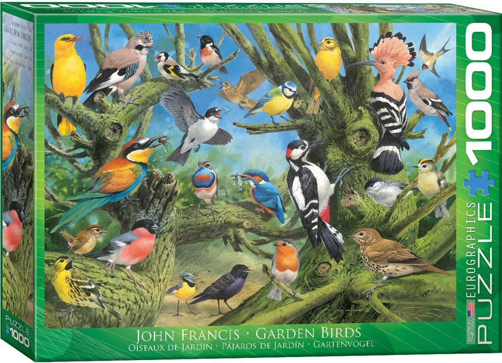 EuroGraphics Puzzles Garden Birdsby John Francis
