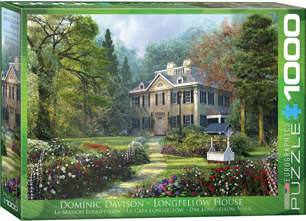 EuroGraphics Puzzles Longfellow House by Dominic Davison