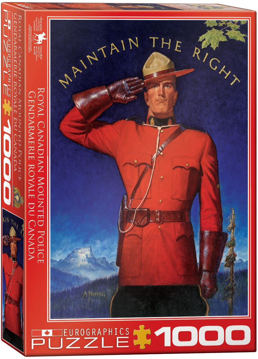 EuroGraphics Puzzles Maintain the Right - RCMP