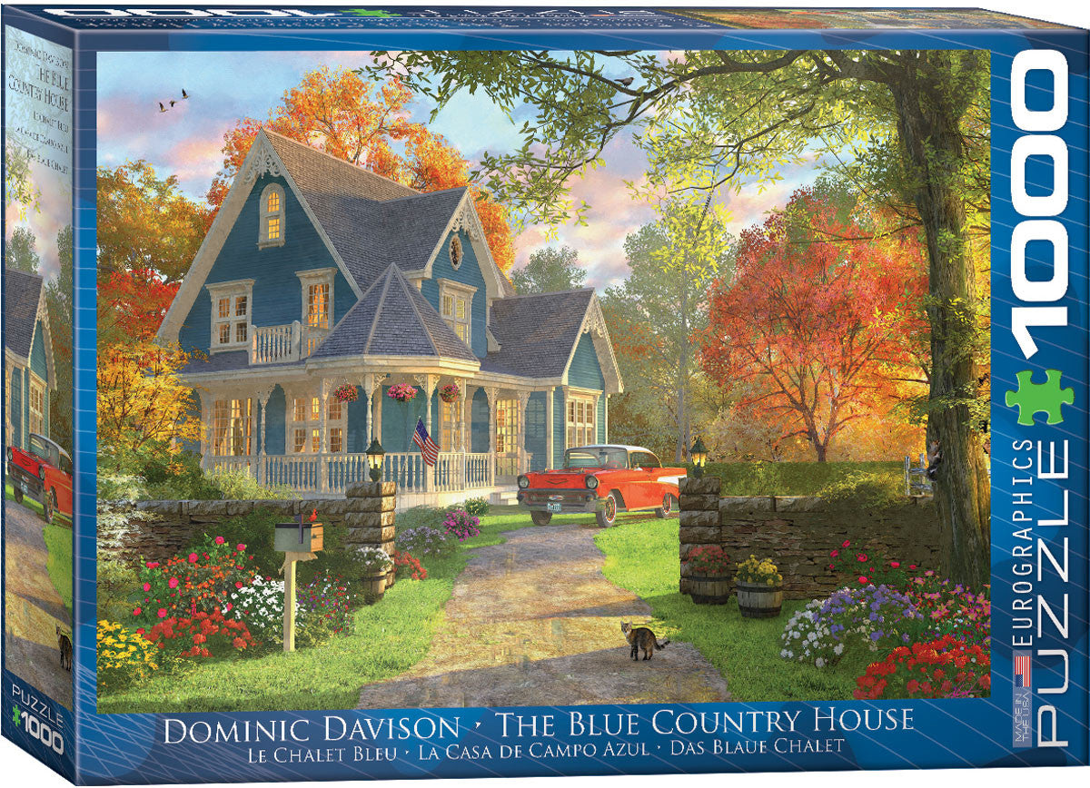 EuroGraphics Puzzles The Blue Home by Dominic Davison