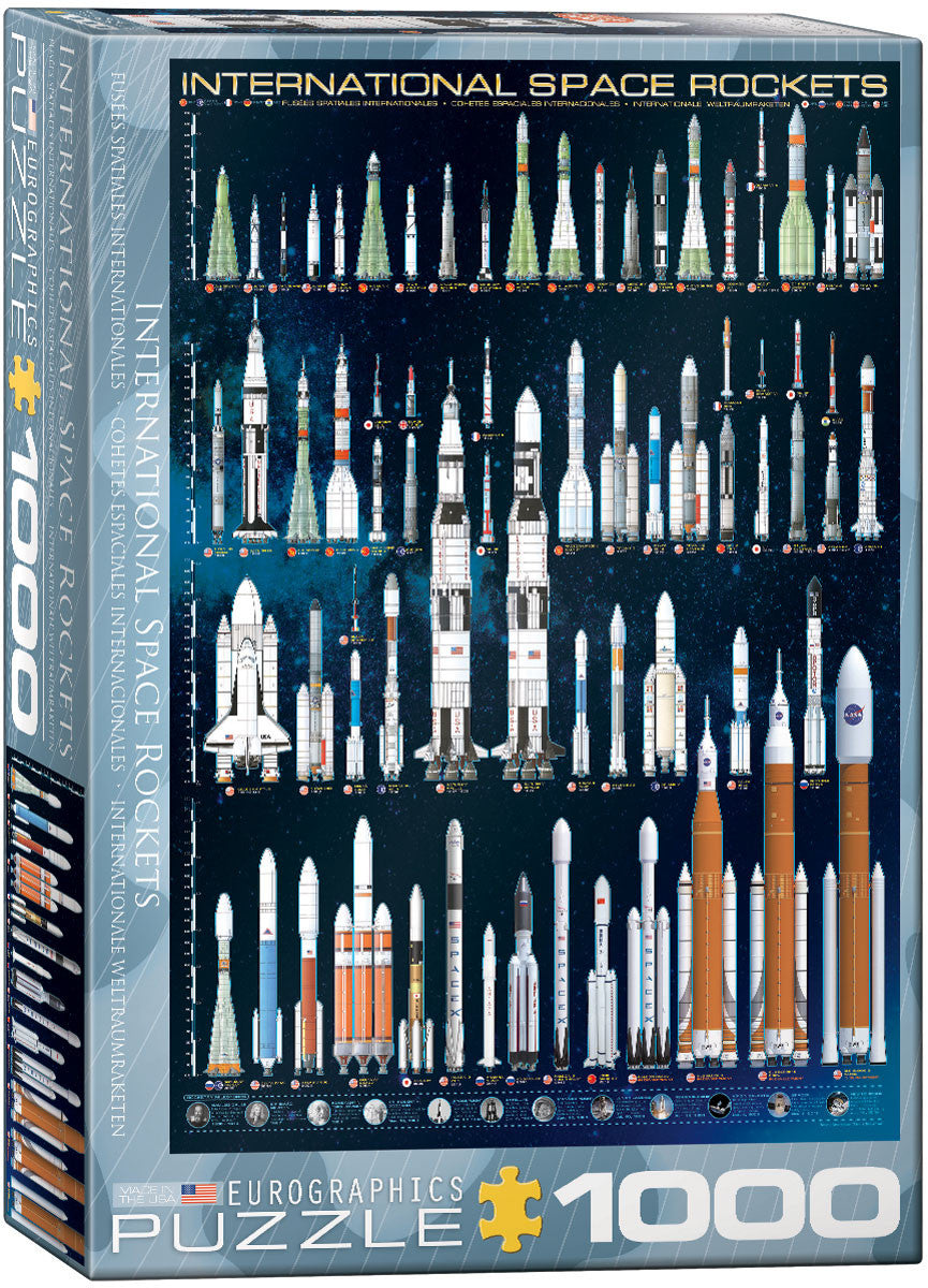 EuroGraphics Puzzles International Space Rockets