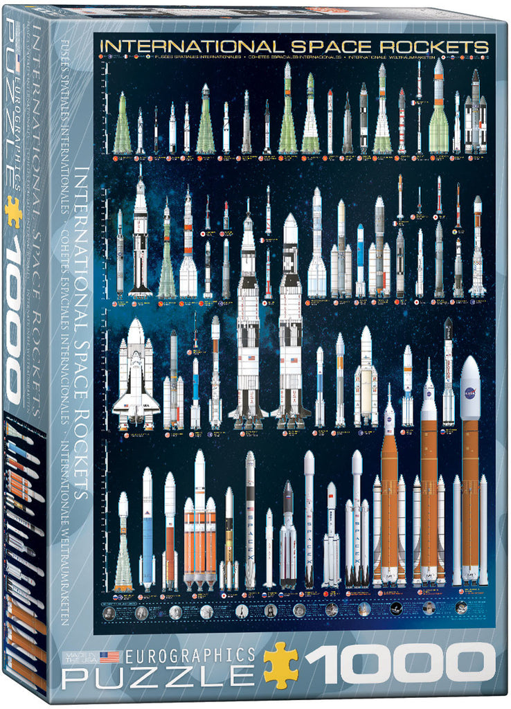 EuroGraphics Puzzles International Space Rockets