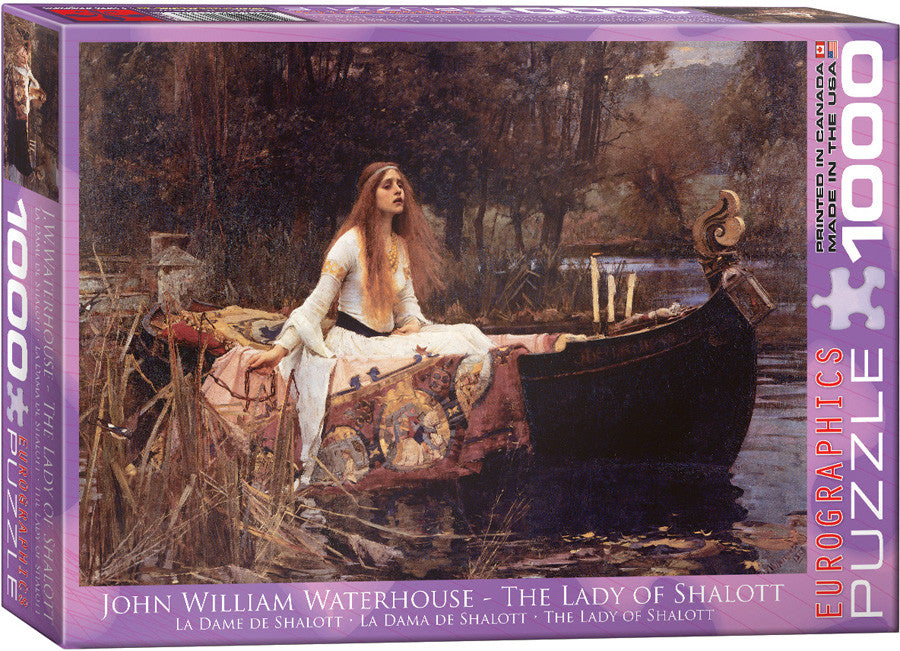 EuroGraphics Puzzles The Lady of Shalott byJohn William Waterhouse