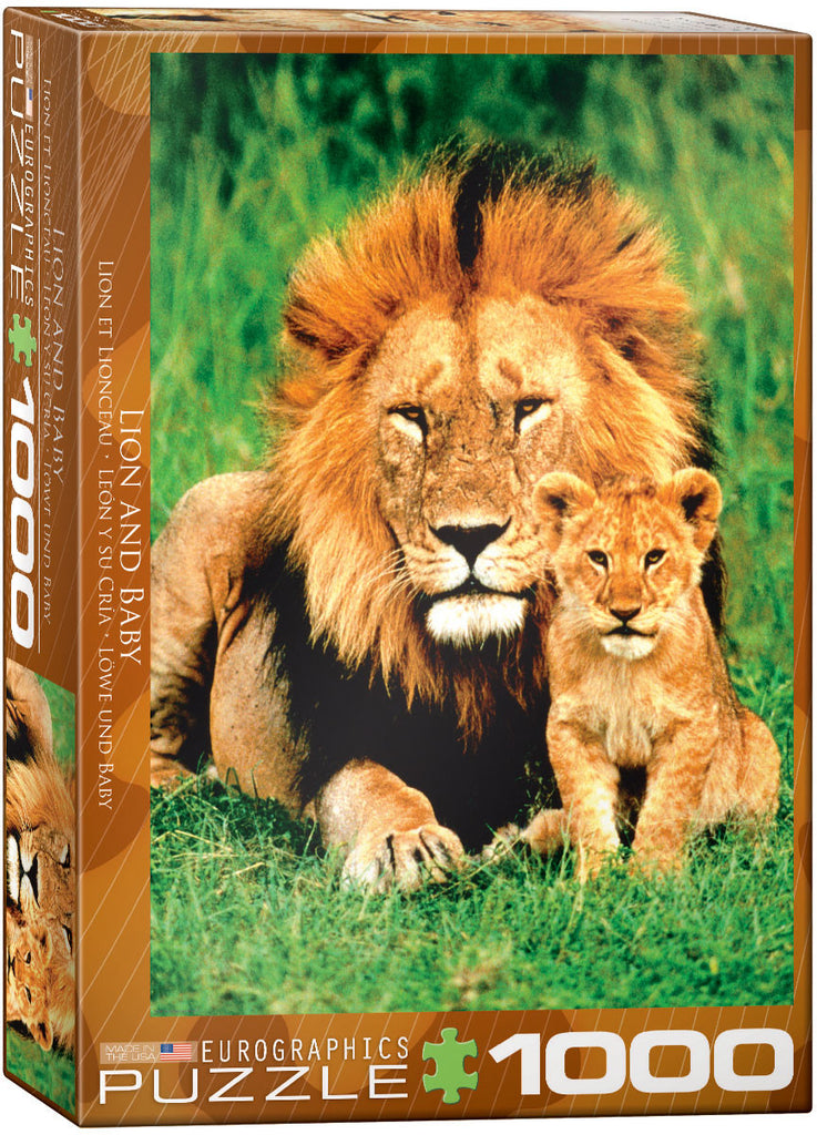 EuroGraphics Puzzles Lion & Baby