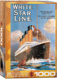 EuroGraphics Puzzles Titanic -White Star Line