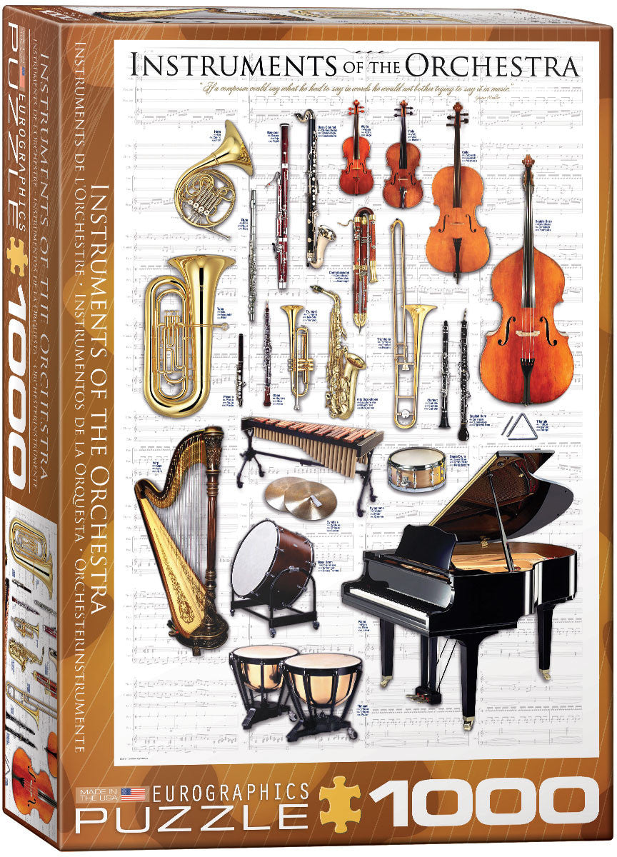 EuroGraphics Puzzles Instruments of the Orchestra