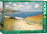 EuroGraphics Puzzles Path Through the Wheat Fields by Claude Monet