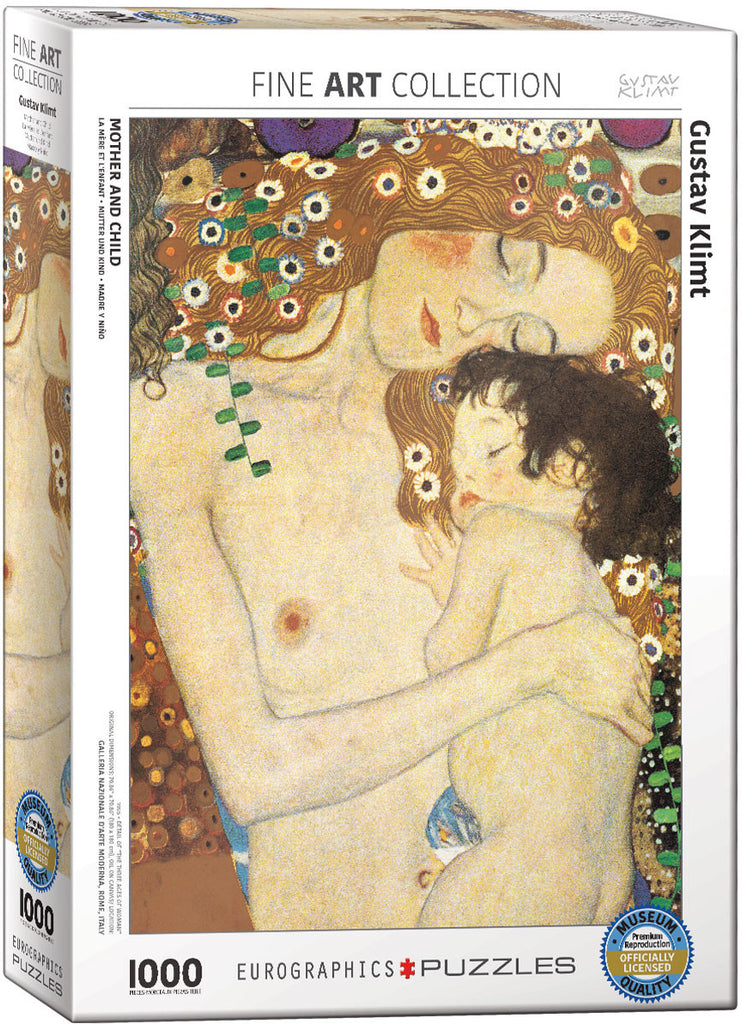 EuroGraphics Puzzles Mother and Child by Gustav Klimt