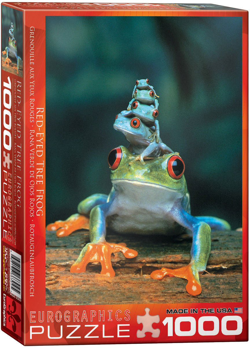 EuroGraphics Puzzles Red-Eyed Tree Frog
