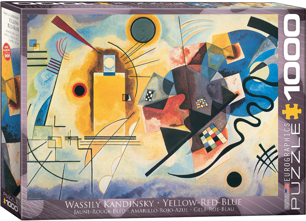 EuroGraphics Puzzles Yellow, Red, Blueby Wassily Kandinsky