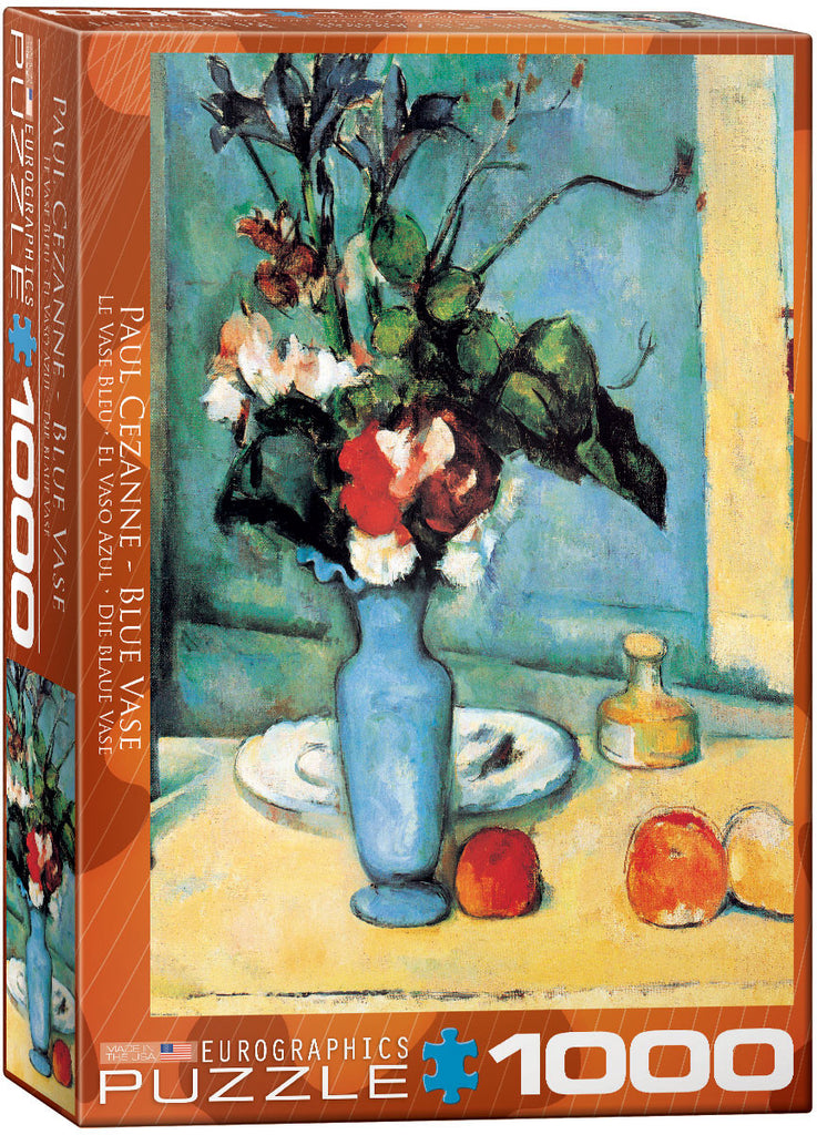 EuroGraphics Puzzles Blue Vaseby Paul Cezanne