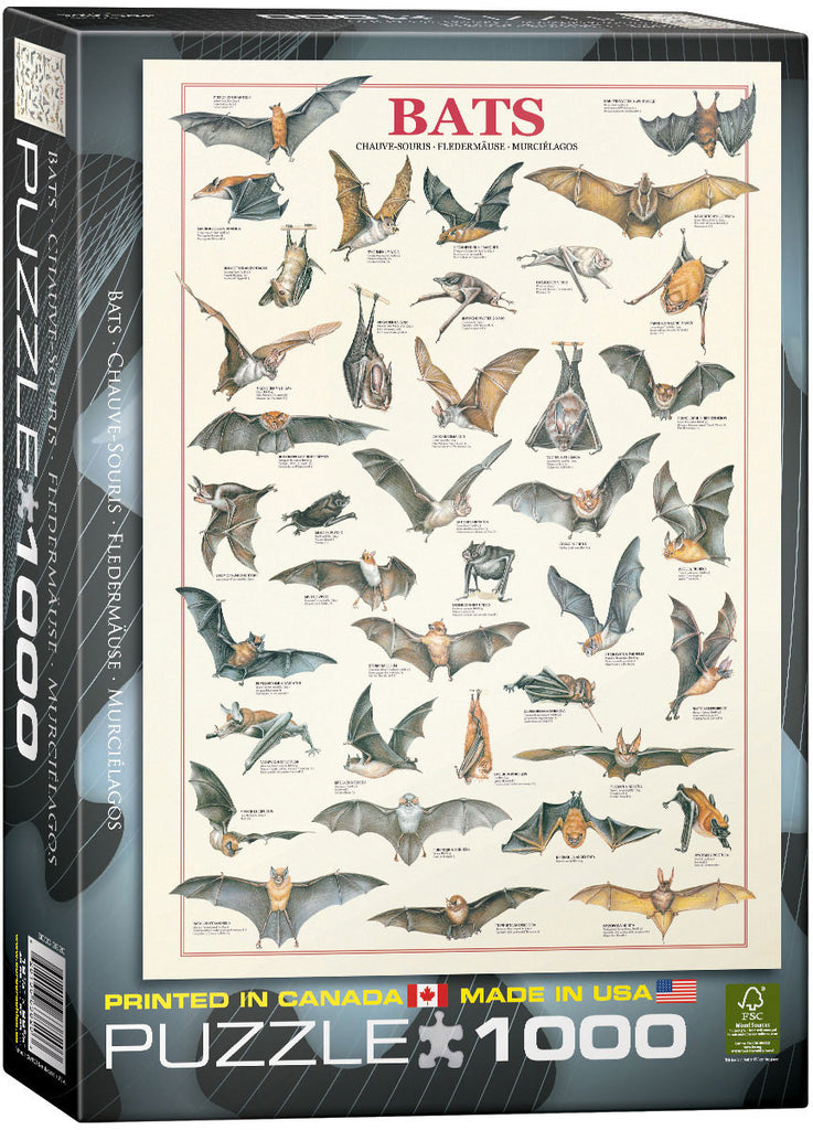 EuroGraphics Puzzles Bats